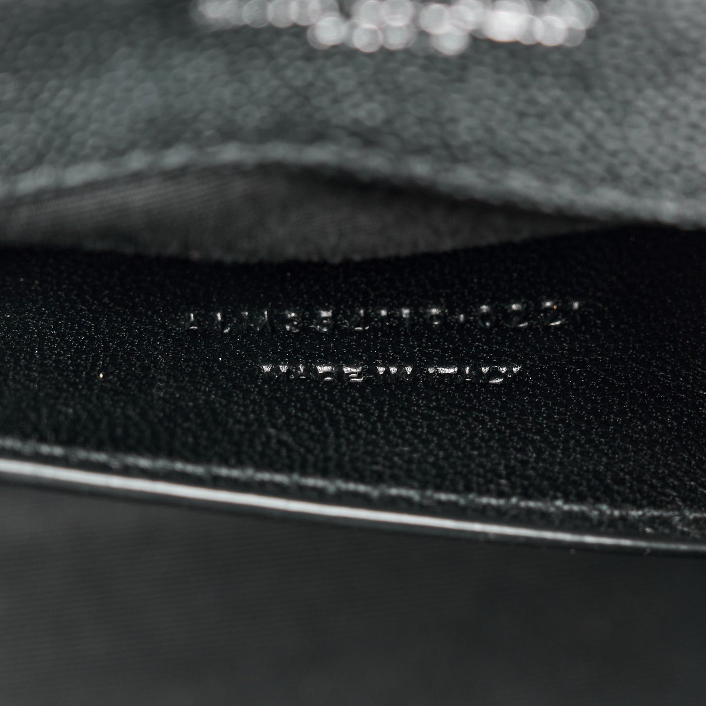 SAINT LAURENT Grain De Poudre Medium Classic Monogram Kate Tassel Satchel Black