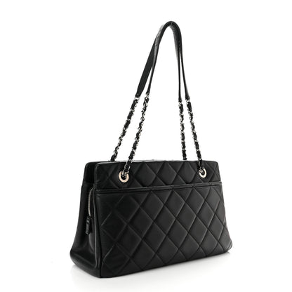 Chanel Caviar Quilted Timeless CC Soft Tote Black 3 of 10