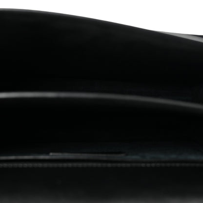 Saint Laurent Calfskin Medium Monogram Monochrome Sunset  Black 5 of 13