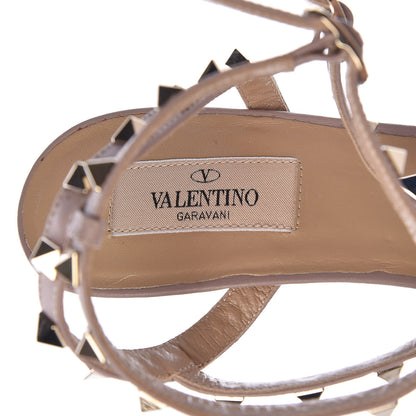Valentino Garavani Patent Nappa Rockstud Ankle Strap 65mm Pumps 39.5 Water Rose Poudre 6 of 10