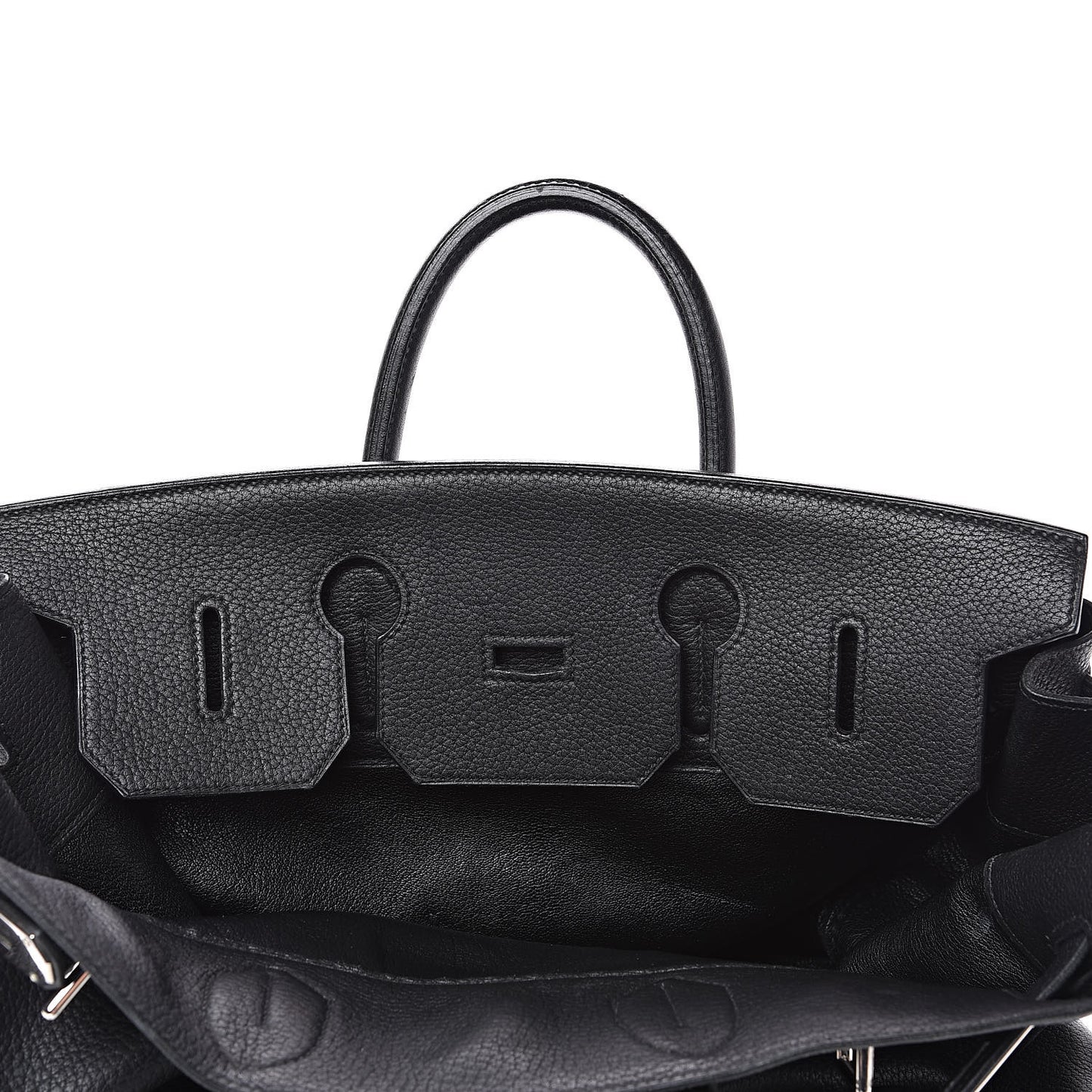 Taurillon Clemence HAC Birkin 40 Black