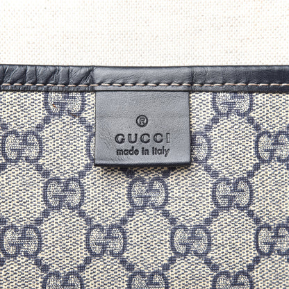 Gucci GG Plus Monogram Medium Signature Web Loop Tote Navy 11 of 18