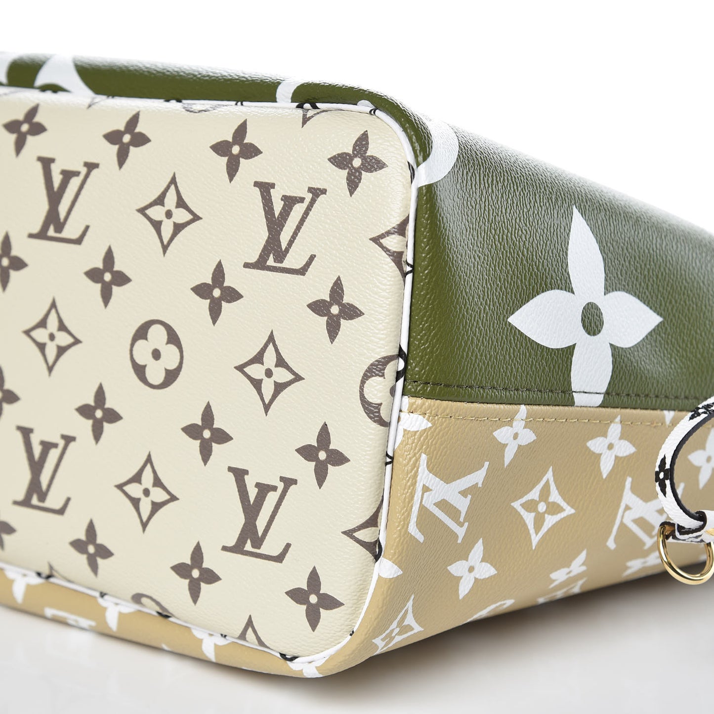 Monogram Giant Neverfull MM Kaki
