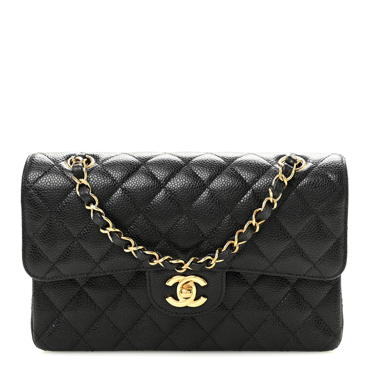 Chanel Caviar Quilted Small Double Flap Black 1 of 11