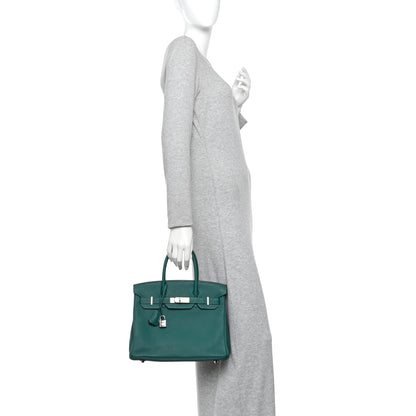 Hermes Togo Birkin 30 Malachite 2 of 11