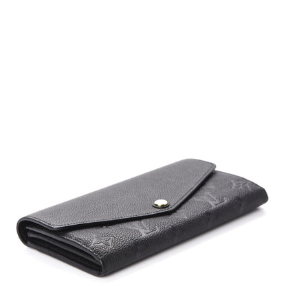 Louis Vuitton Empreinte Sarah Wallet NM Black 4 of 8