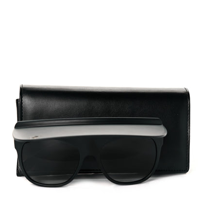 Chanel Acetate Visor Sunglasses 71046 Matte Black 8 of 8