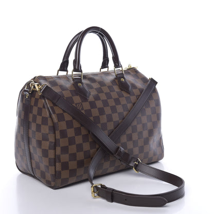 Louis Vuitton Damier Ebene Speedy Bandouliere 30 4 of 11
