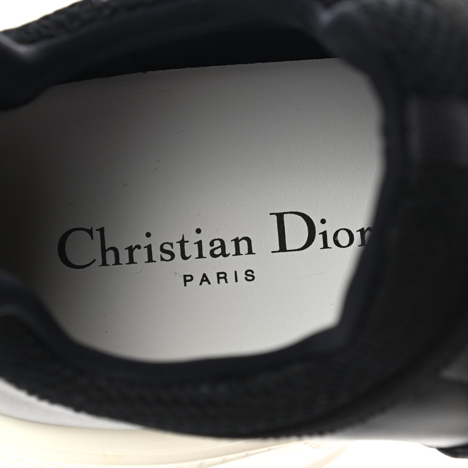 Christian Dior Calfskin Technical Fabric Womens D-Wander Sneakers 40.5 Black 6 of 7
