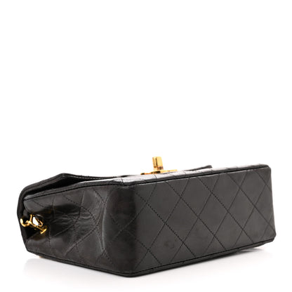 Chanel Lambskin Quilted Mini Square Flap Bag Black 4 of 12