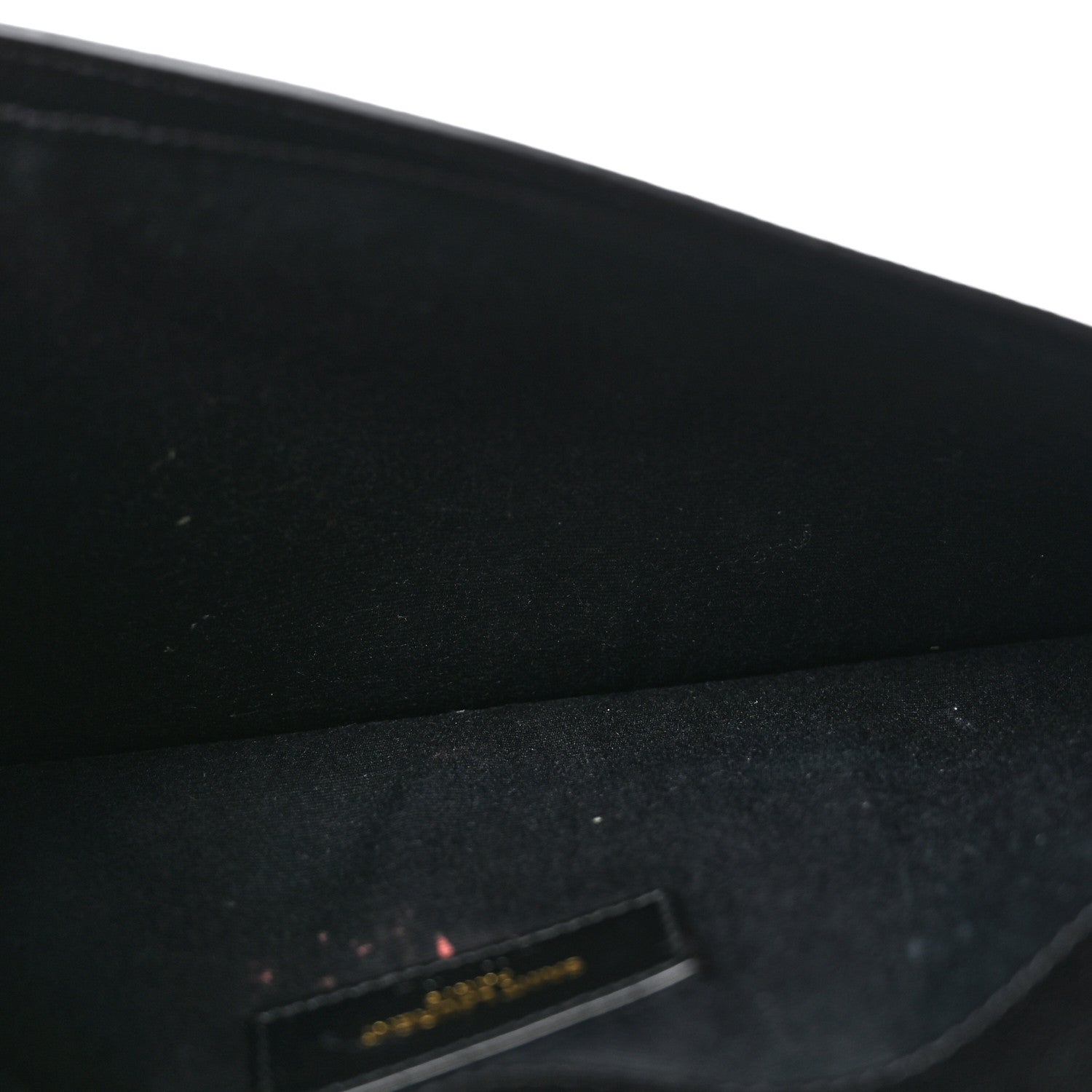 Saint Laurent Grain De Poudre Uptown Pouch Black 5 of 9