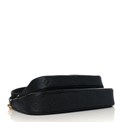 Louis Vuitton Empreinte Monogram Giant Multi Pochette Accessories Black 4 of 7