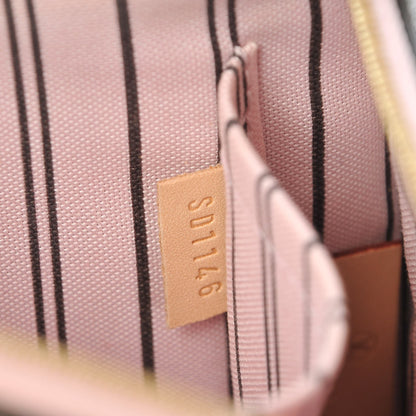 Louis Vuitton Monogram Neverfull MM GM Pochette Rose Ballerine 8 of 8