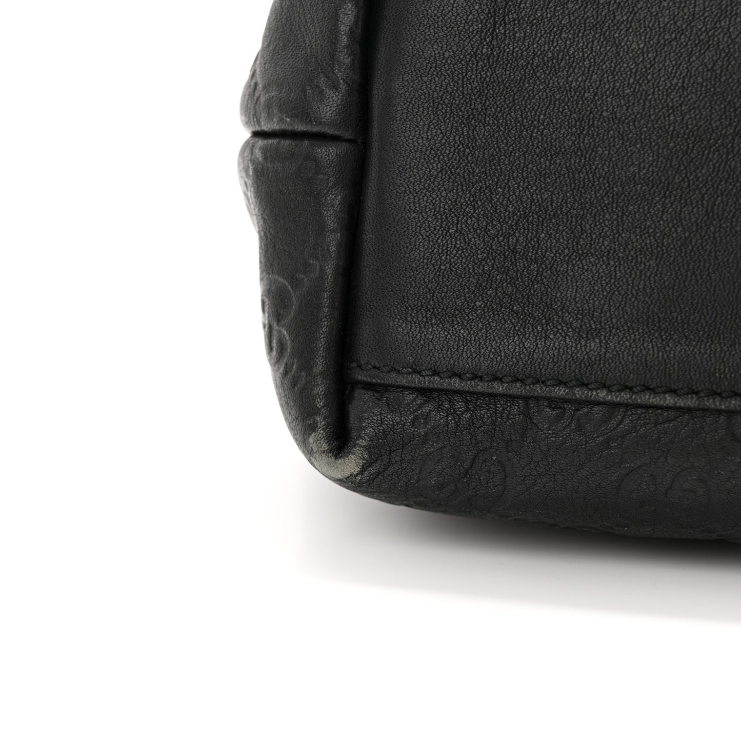ssima Medium Zippered Shopping Tote Black