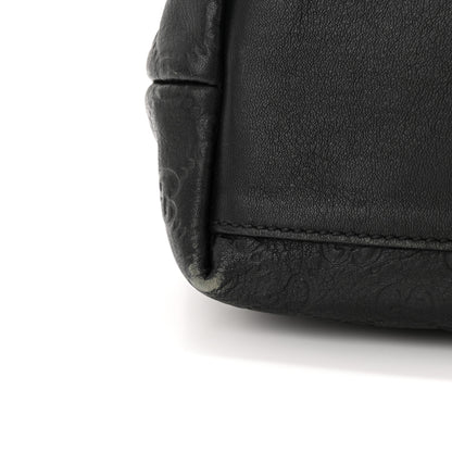 Gucci ssima Medium Zippered Shopping Tote Black 19 of 20