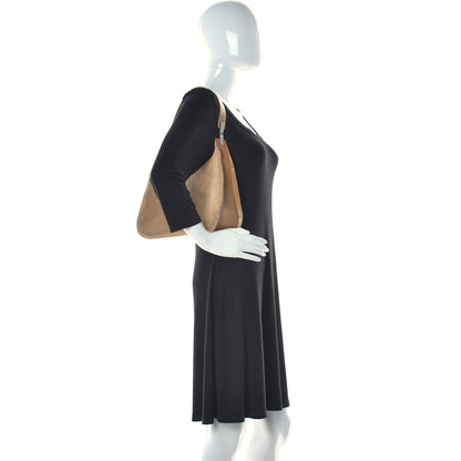 Gucci Suede Small Hobo Light Brown 2 of 22