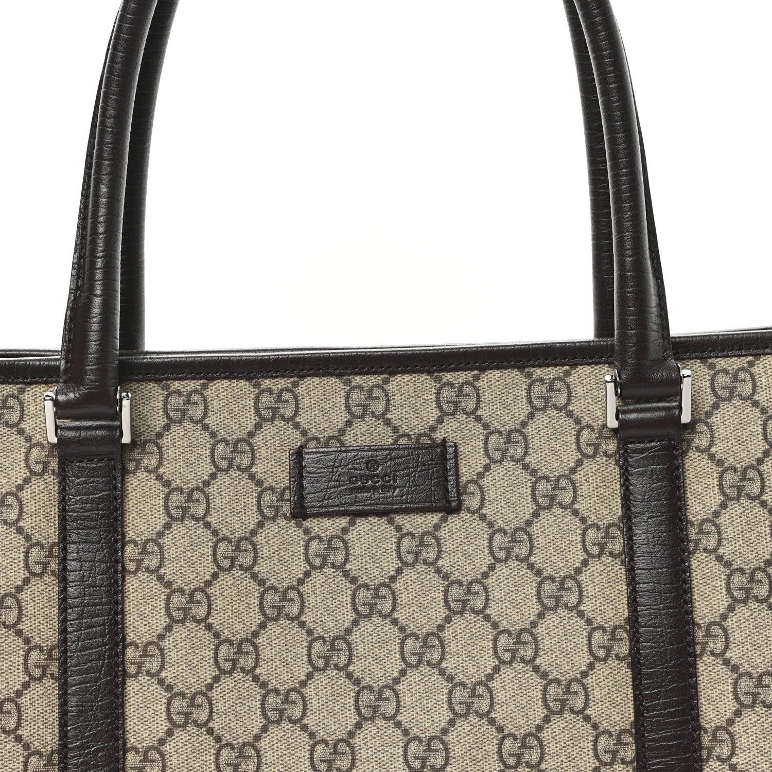 Gucci GG Plus Monogram Medium Joy Tote Dark Brown 8 of 10