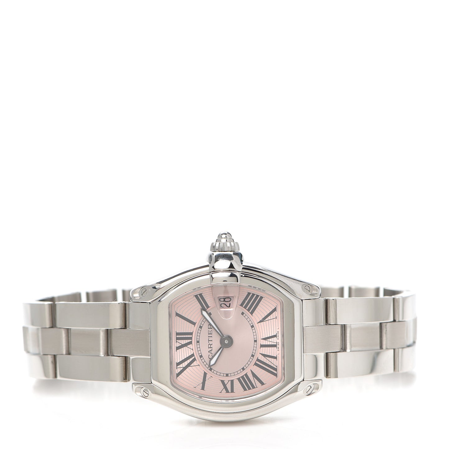 Stainless Steel 31mm Roadster Quartz Watch Pink