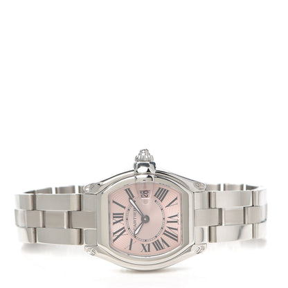 Cartier Stainless Steel 31mm Roadster Quartz Watch Pink 2 of 5