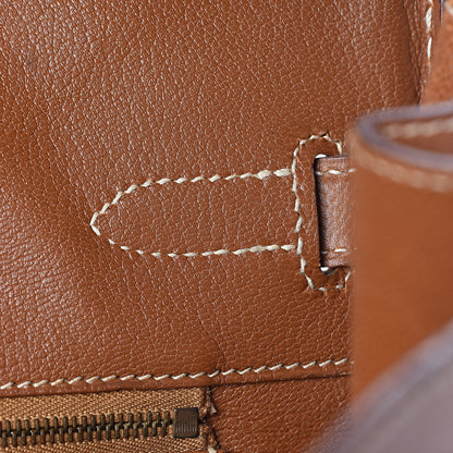 Hermes Courchevel Birkin 35 Gold 23 of 44