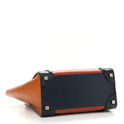 Celine Smooth Calfskin Micro Tri-Color Luggage Brick 4 of 13
