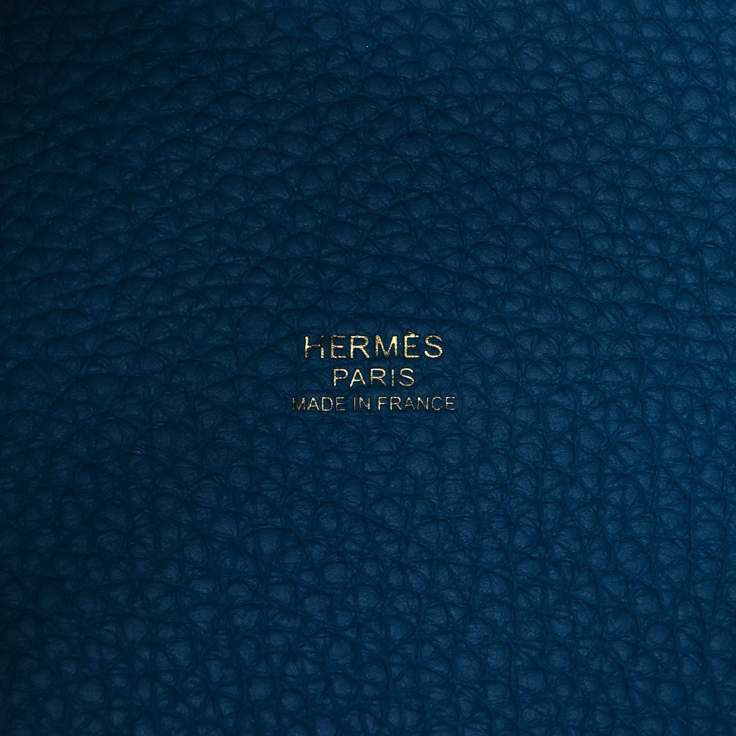 Hermes Taurillon Clemence Casaque Picotin Lock 22 MM Bleu Nuit Black Blue Frida 6 of 11