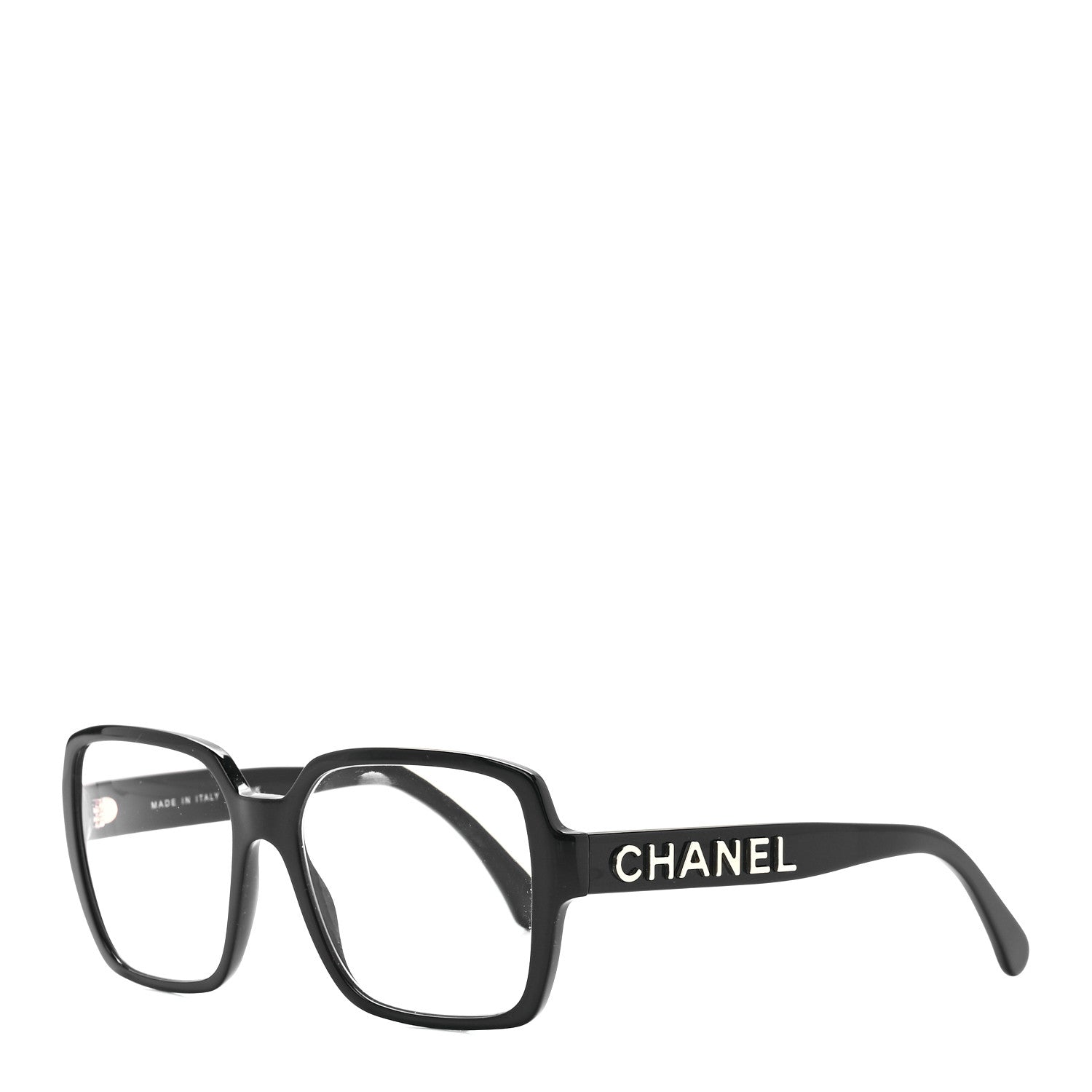 Chanel Acetate Square Eyeglasses 5408 Black 1 of 7