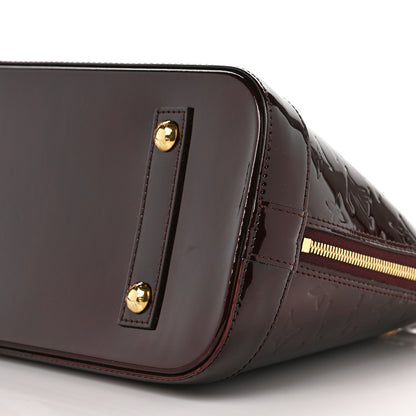Louis Vuitton Vernis Alma PM Amarante 9 of 9