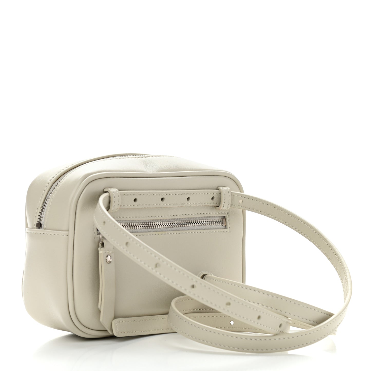 Calfskin Matelasse Monogram Lou Belt Bag Crema Soft
