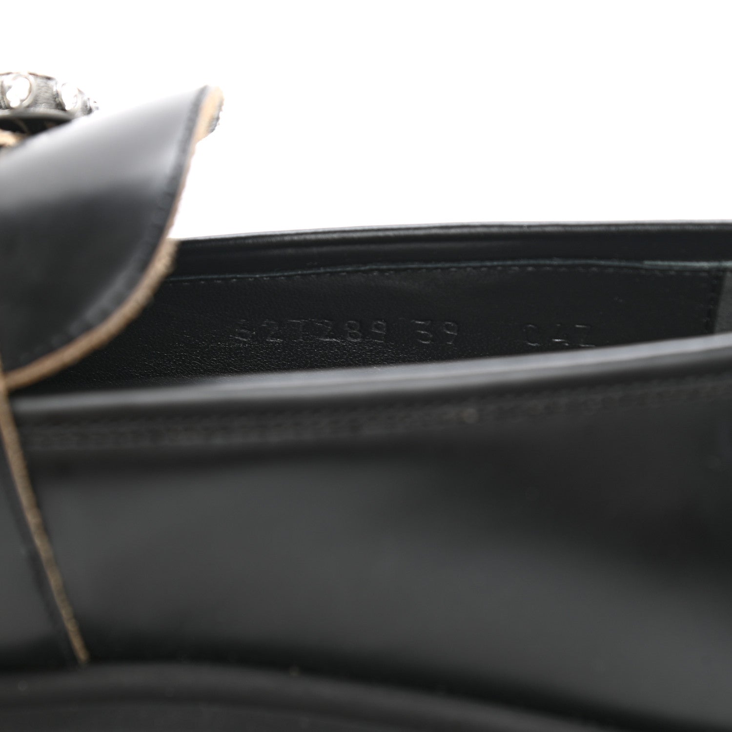 Gucci Cordovan Lux Dionysus Hunder Loafers 39 Black 8 of 12