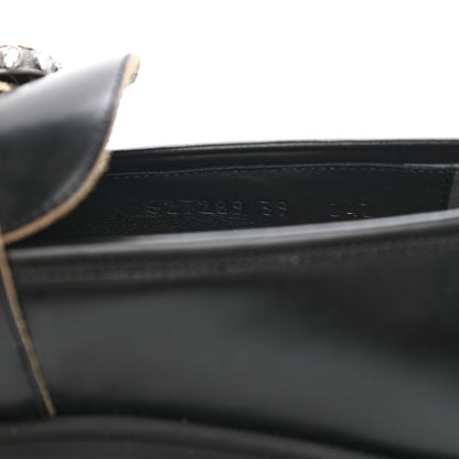 Gucci Cordovan Lux Dionysus Hunder Loafers 39 Black 8 of 12