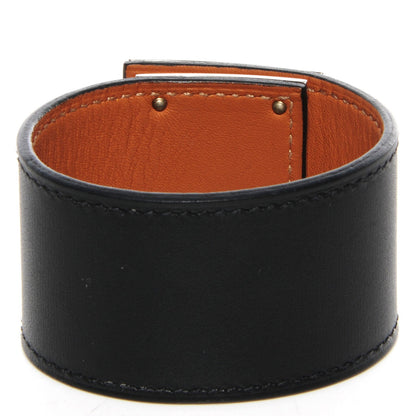 Hermes Chamonix Kelly Dog Bracelet Black 3 of 7