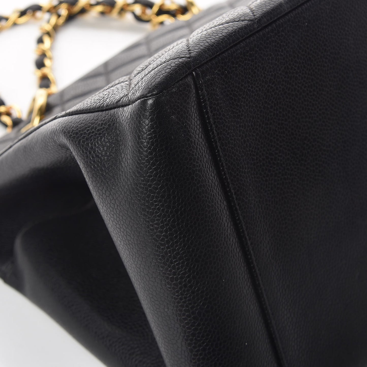 Caviar Quilted Timeless CC Tote Black