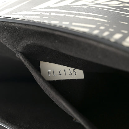 Louis Vuitton Monogram Infrarouge Palm Twist Shoulder Bag MM Black White 7 of 11