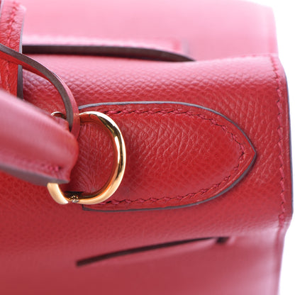 Hermes Epsom Kelly Sellier 28 Rouge Casaque 10 of 41