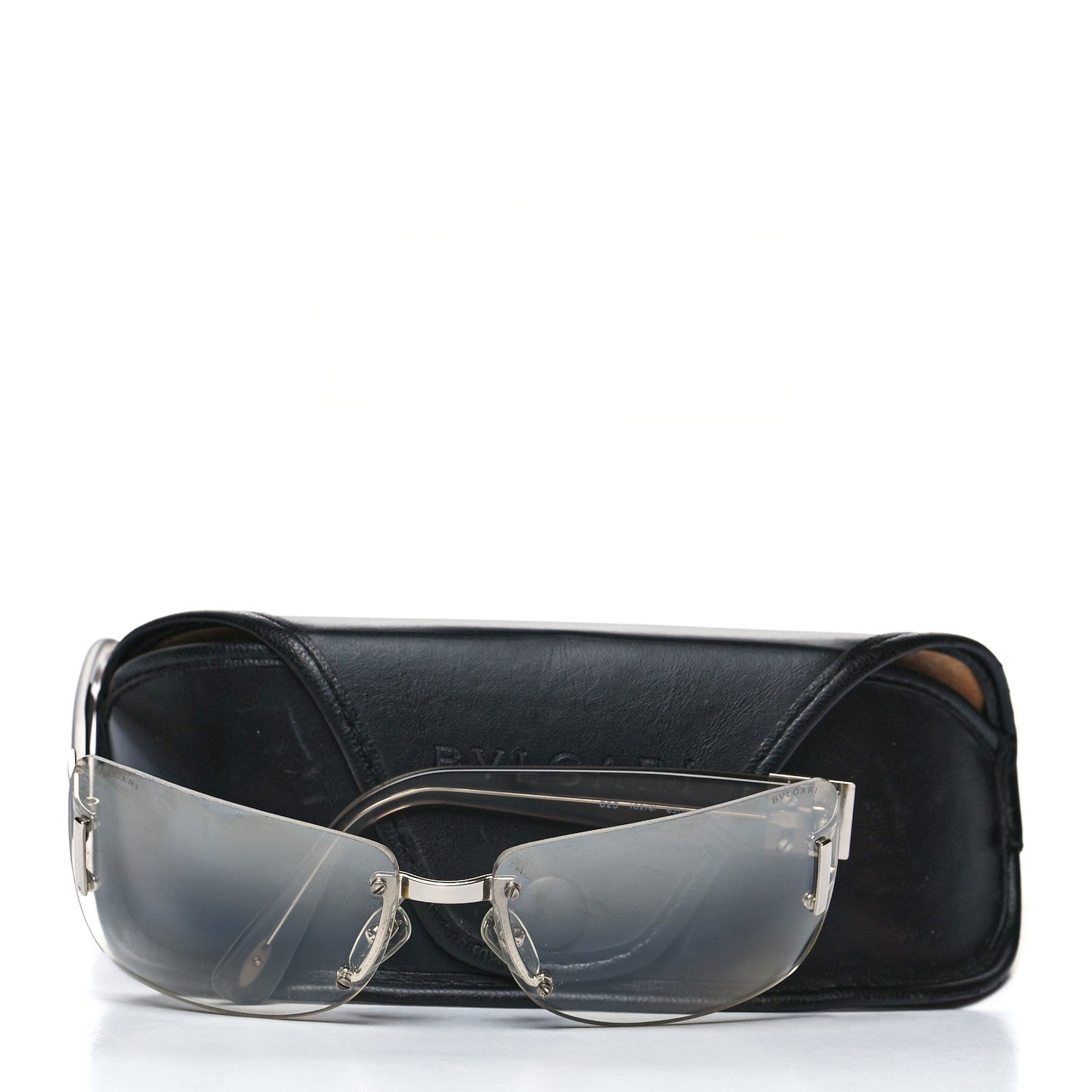 Bulgari BVLGARI Rimless Sunglasses Black 7 of 7