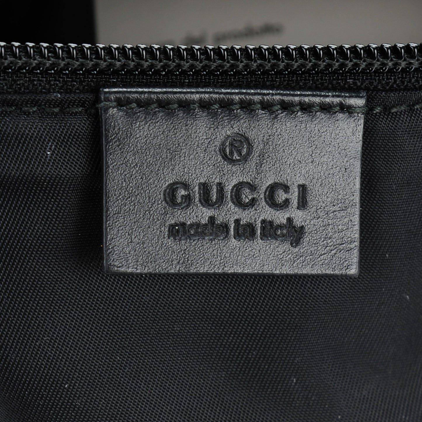 GG Supreme Monogram Web Messenger Bag Black