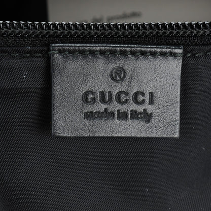 Gucci GG Supreme Monogram Web Messenger Bag Black 6 of 7