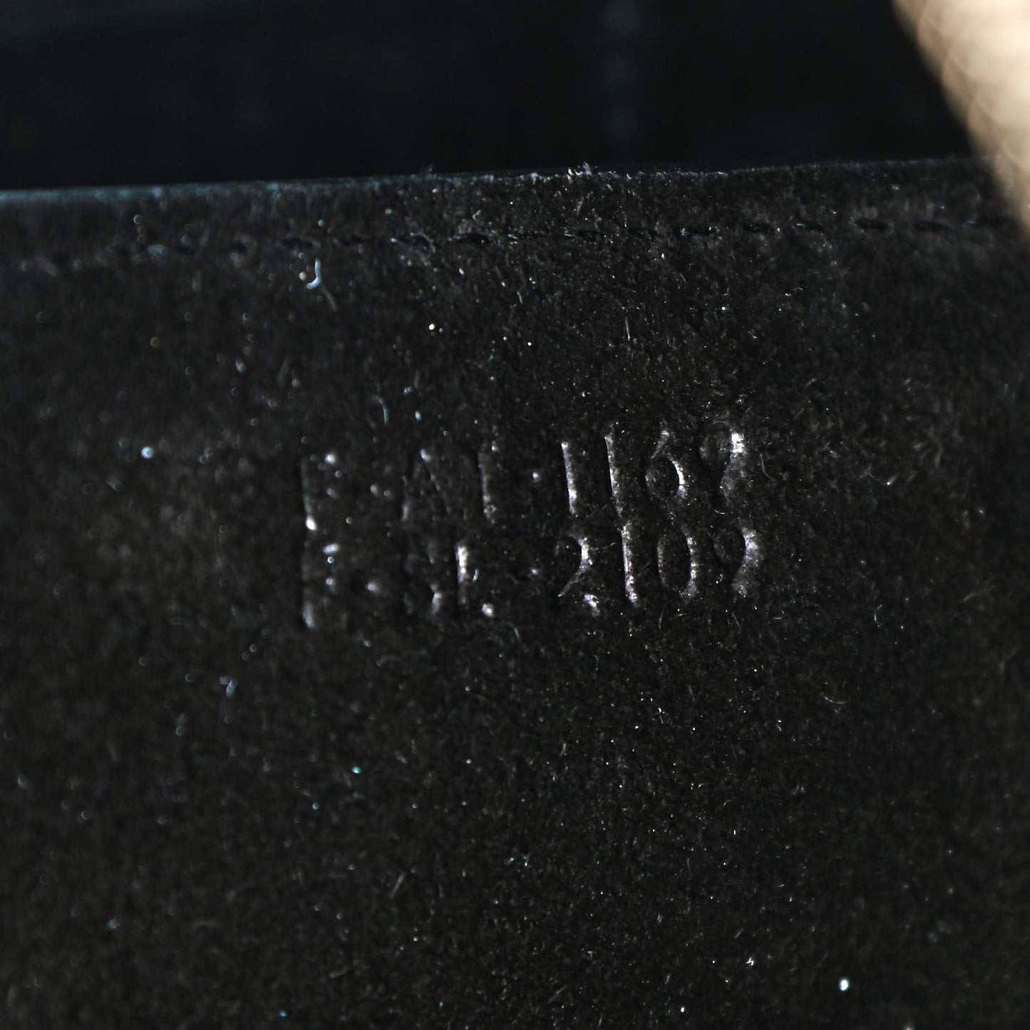 Grained Calfskin Mini Belt Bag Black