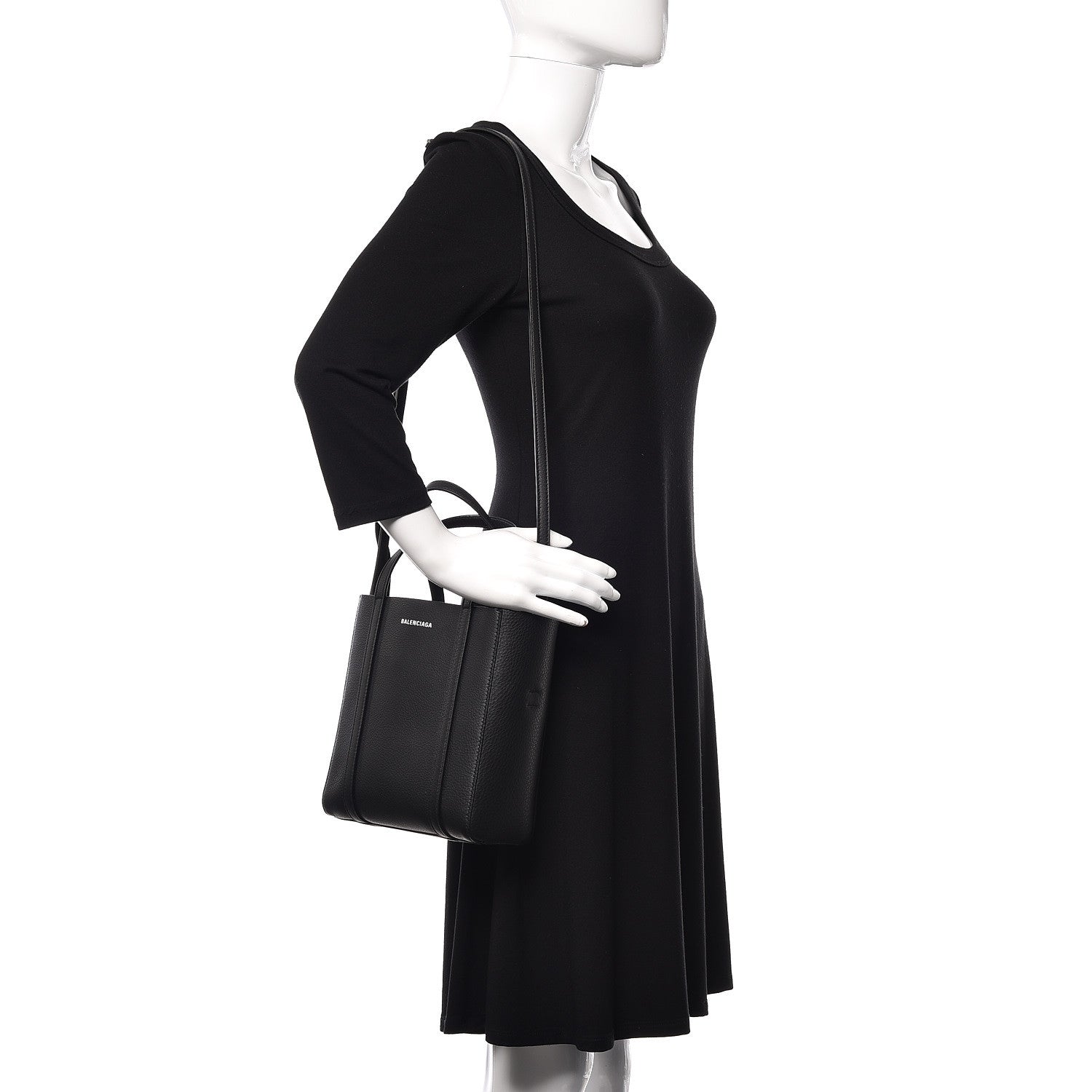 Balenciaga Calfskin XXS Everyday Tote Black 2 of 9