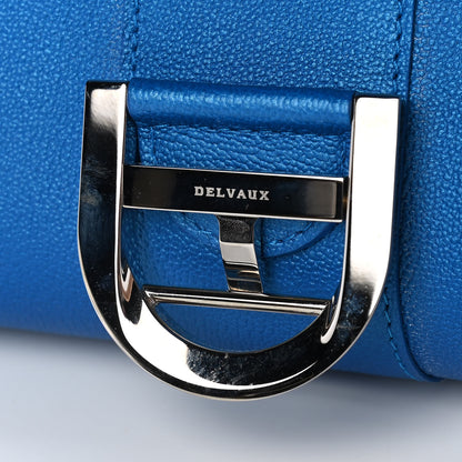Delvaux Calfskin Mini Brillant East West Satchel Satin Electric 14 of 23