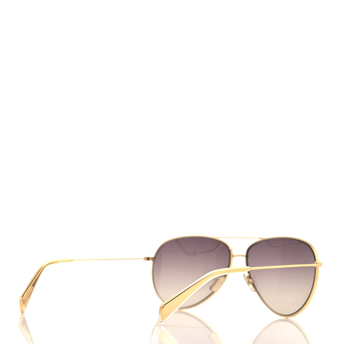 Aviator Polarized Sunglasses CL 40062U Gold