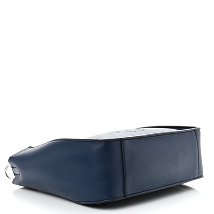 Stella McCartney Eco Alter Nappa Perforated Logo Mini Crossbody Navy 4 of 9