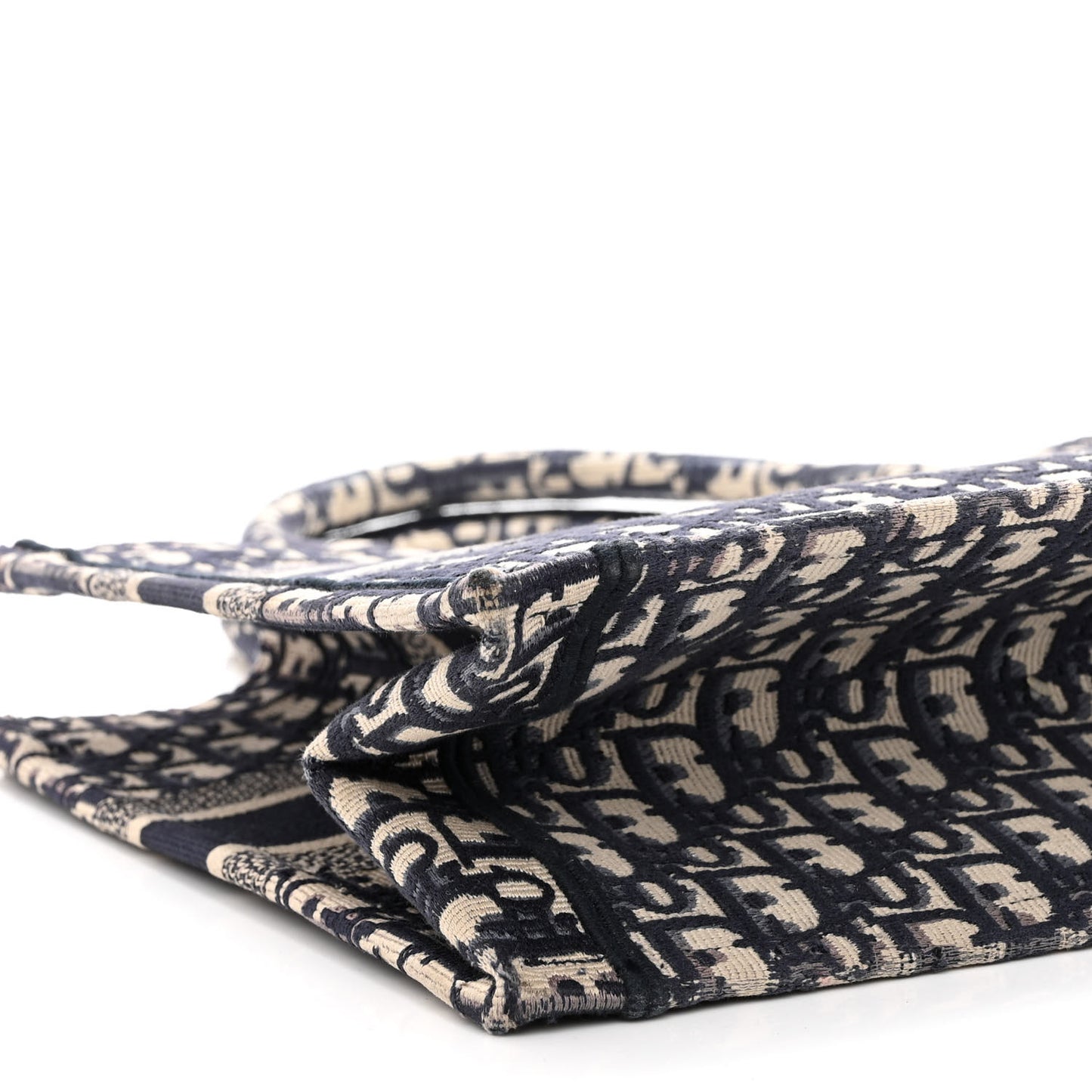 Oblique Medium Book Tote Blue Multicolor