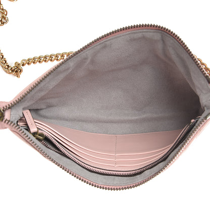 Gucci Calfskin Matelasse Mini GG Marmont Chain Bag Perfect Pink 5 of 10