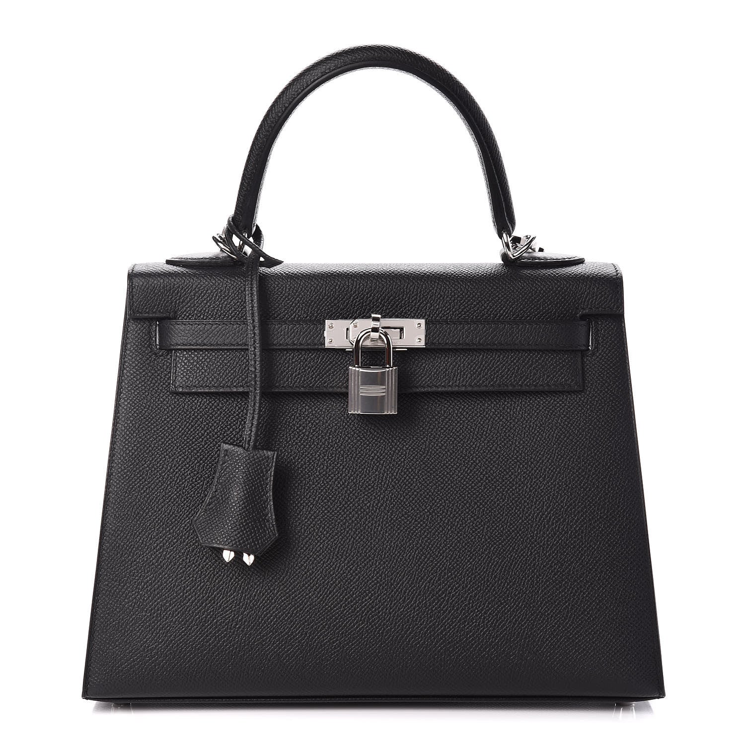 Hermes Epsom Kelly Sellier 25 Black 1 of 45