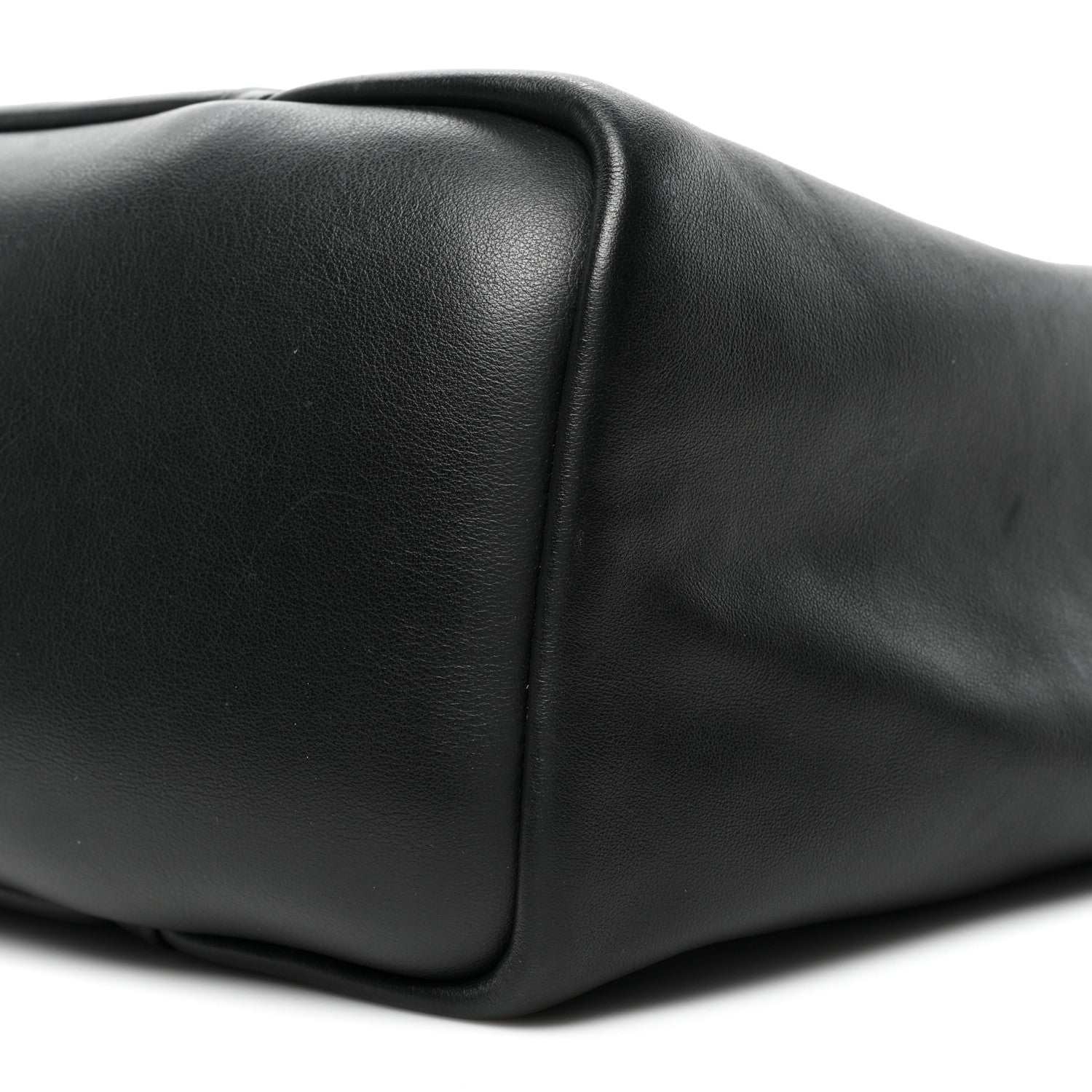 Tom Ford Smooth Calfskin Tubo Vertical Tote Black 8 of 13
