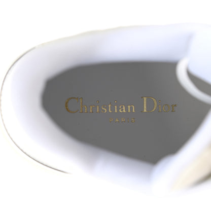 Christian Dior Etoile Embossed Dior High Top Sneakers 39.5 Snow White 7 of 9