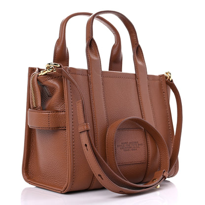 Marc Jacobs Grained Calfskin Small The Tote Bag Argan Oil 3 of 13