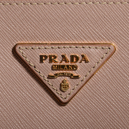 Prada Saffiano Lux Small Double Zip Tote Cammeo 6 of 10